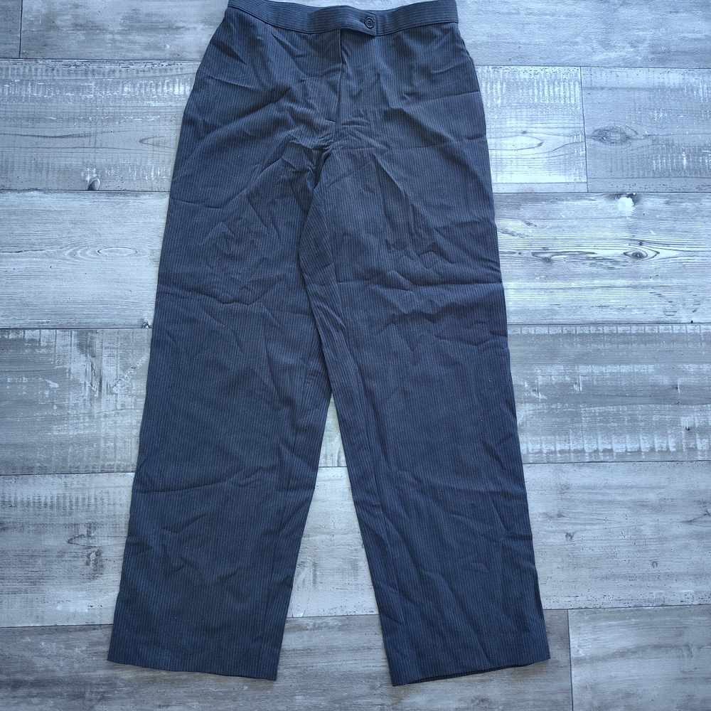 dressbarn Women's Gray Corduroy Pants